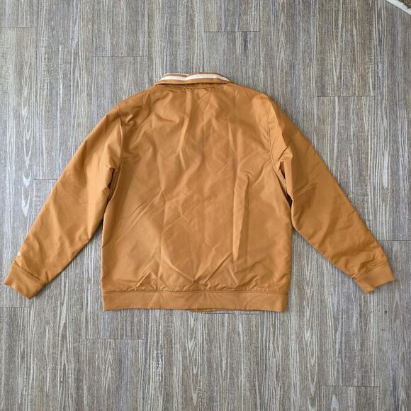 NFL San Francisco 49ers New Era Logo Select Jacket Bronze Tan Men's Medium M LE - Picture 13 of 16